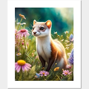 Stoat/Weasel Posters and Art